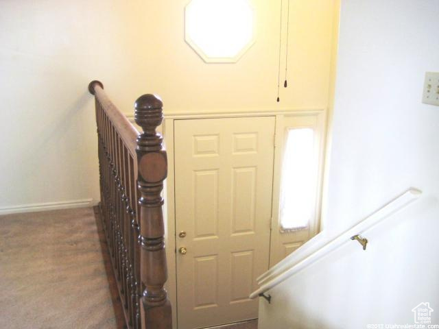 View of carpeted entryway