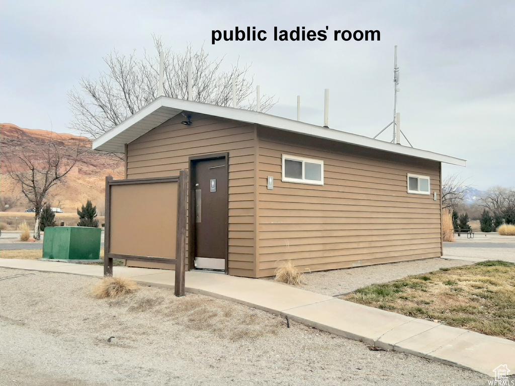 View of shed / structure