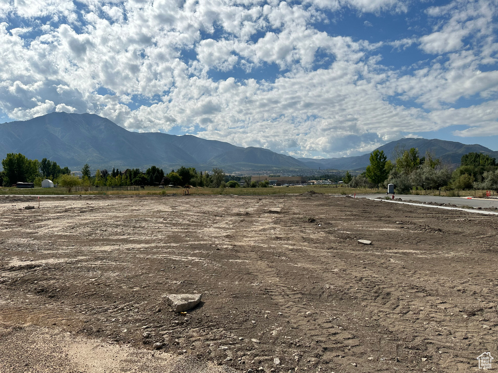 View of property view of mountains