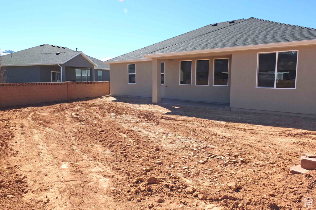 View of rear view of house