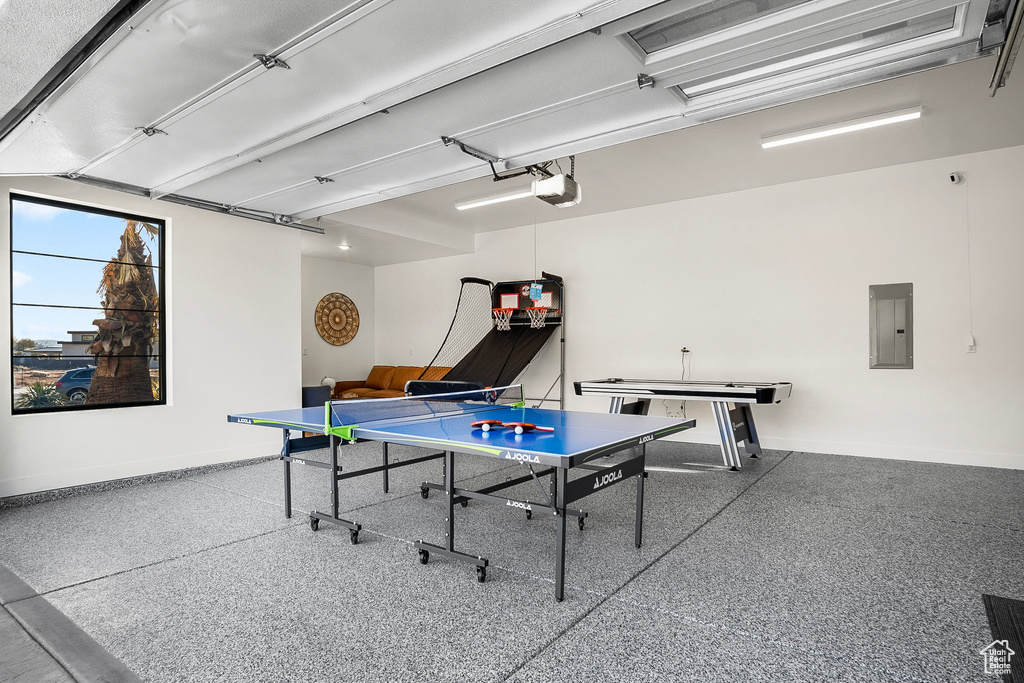 View of recreation room