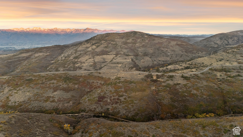 View of mountain backdrop