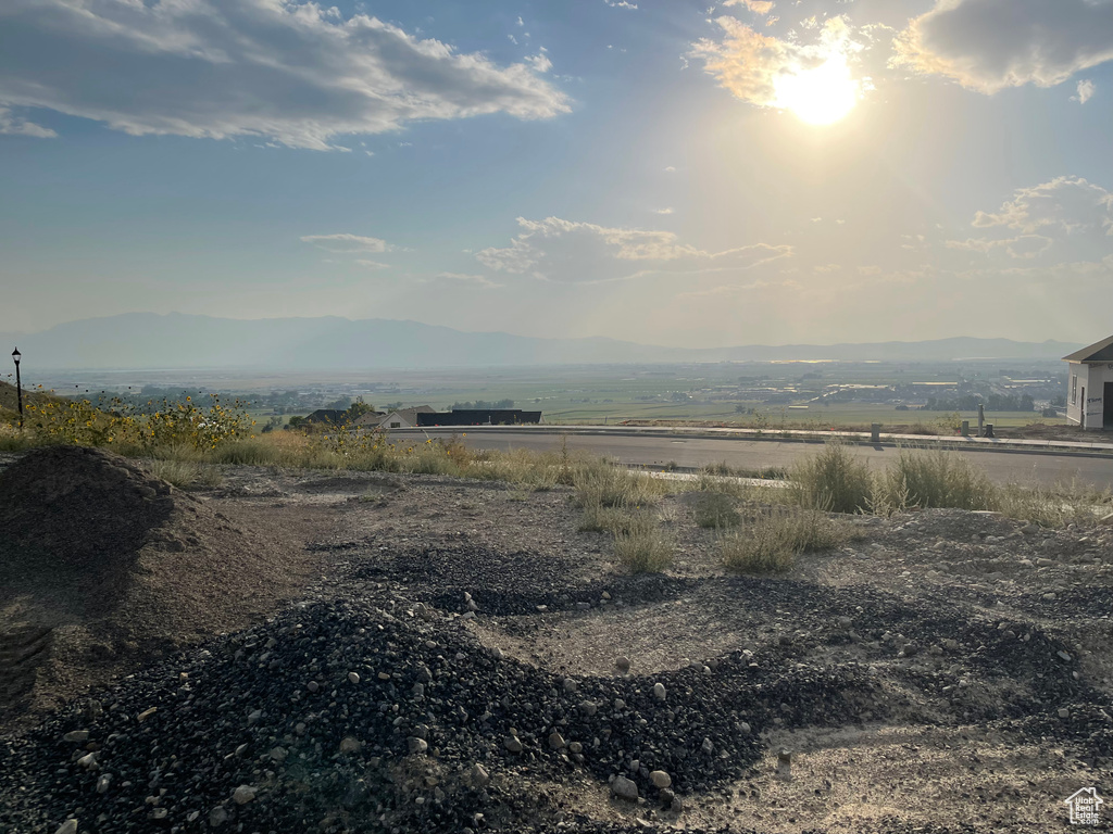 View of mountain feature featuring a rural view