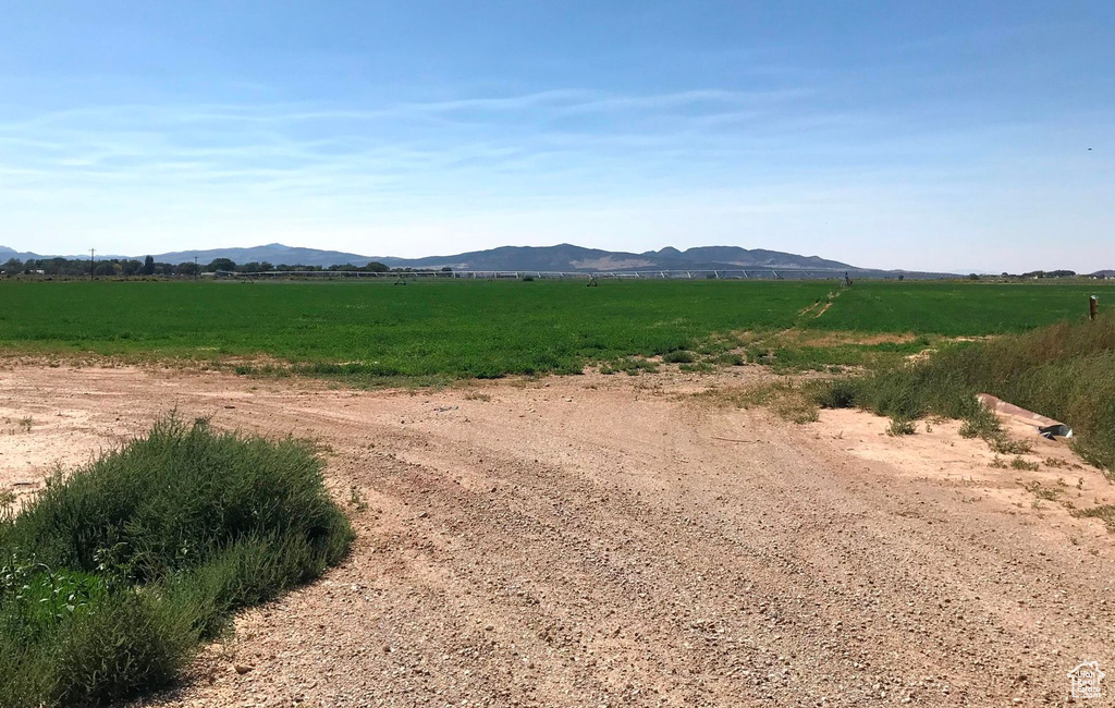 Property view of mountains featuring a rural view