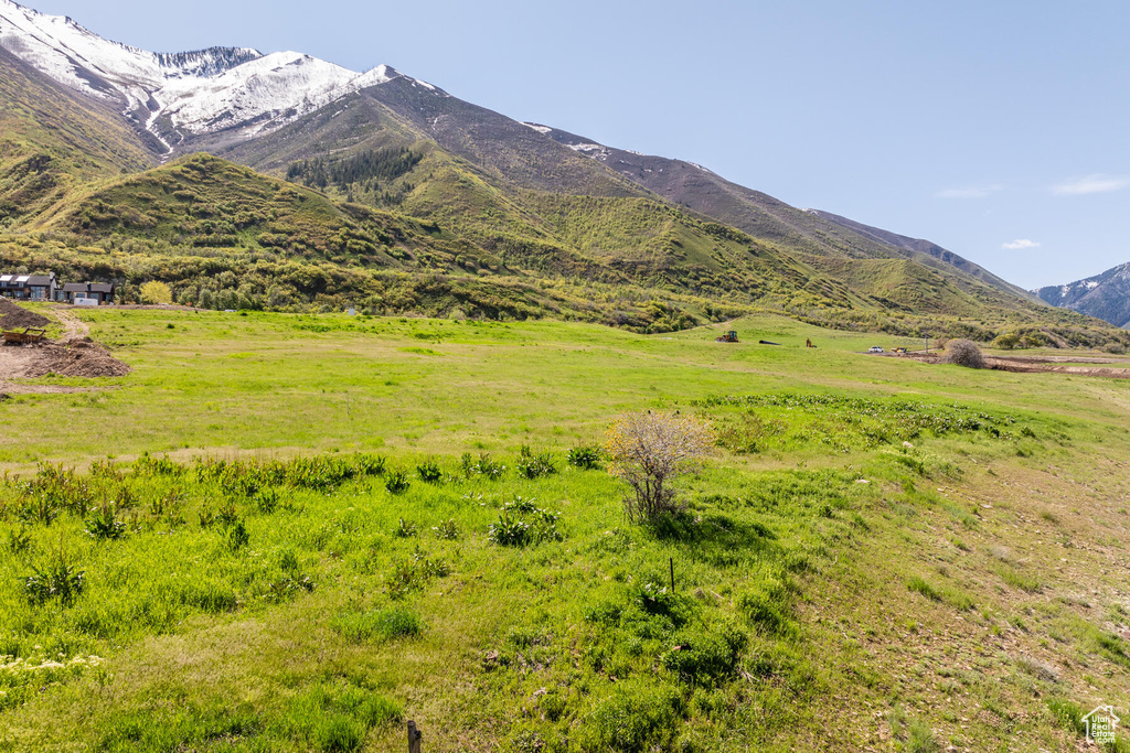 View of mountain view