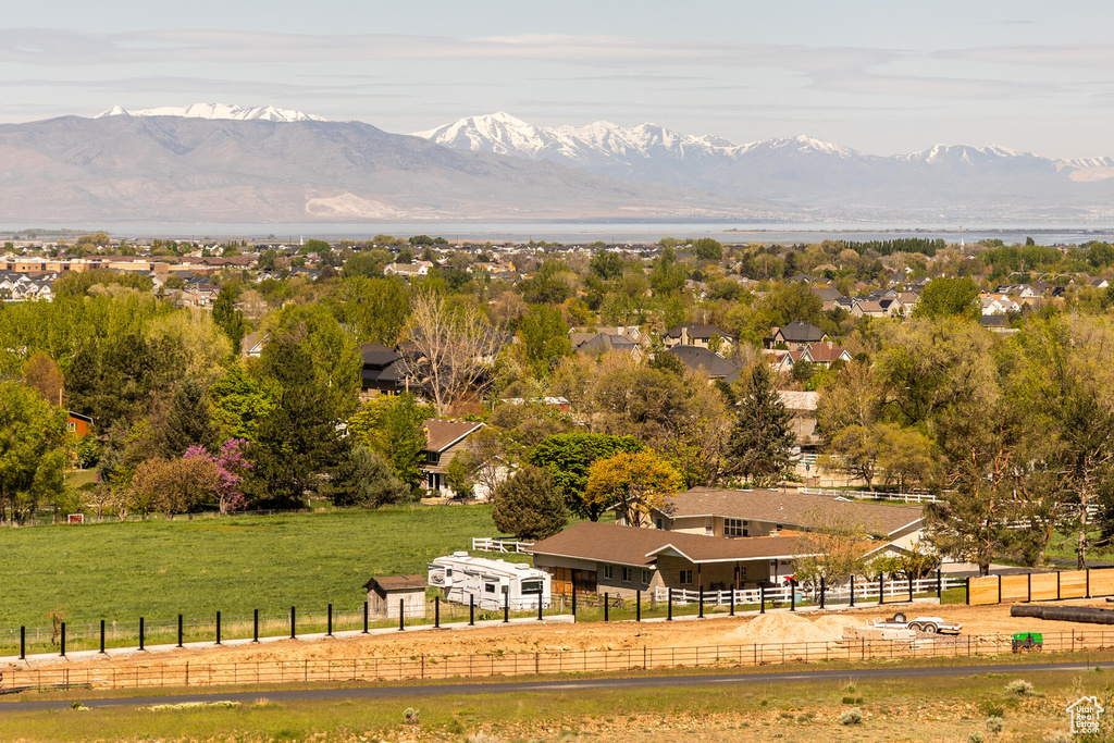 Property view of mountains featuring a rural view