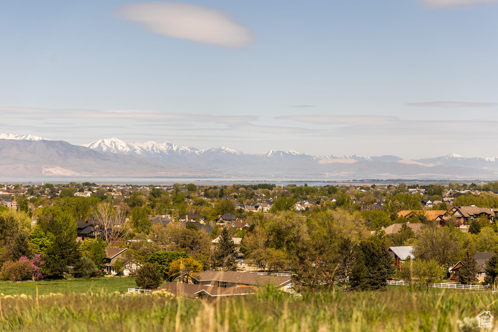 View of property view of mountains