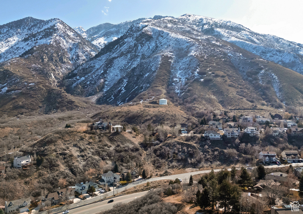 View of property view of mountains