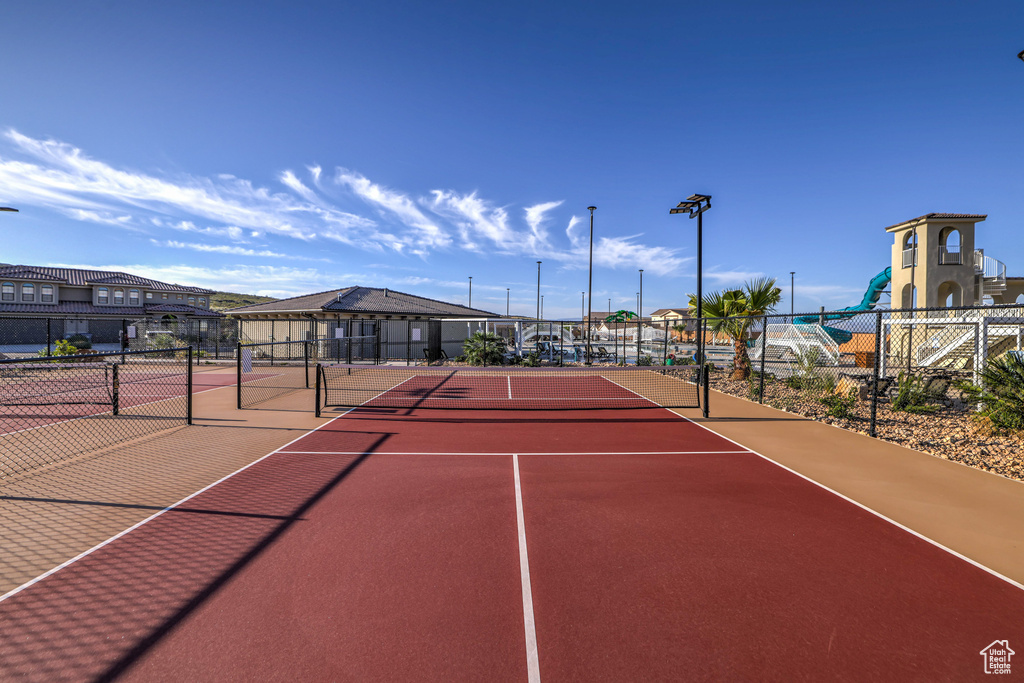 View of sport court