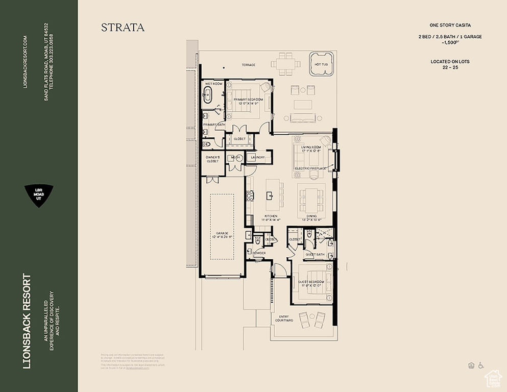 View of room layout