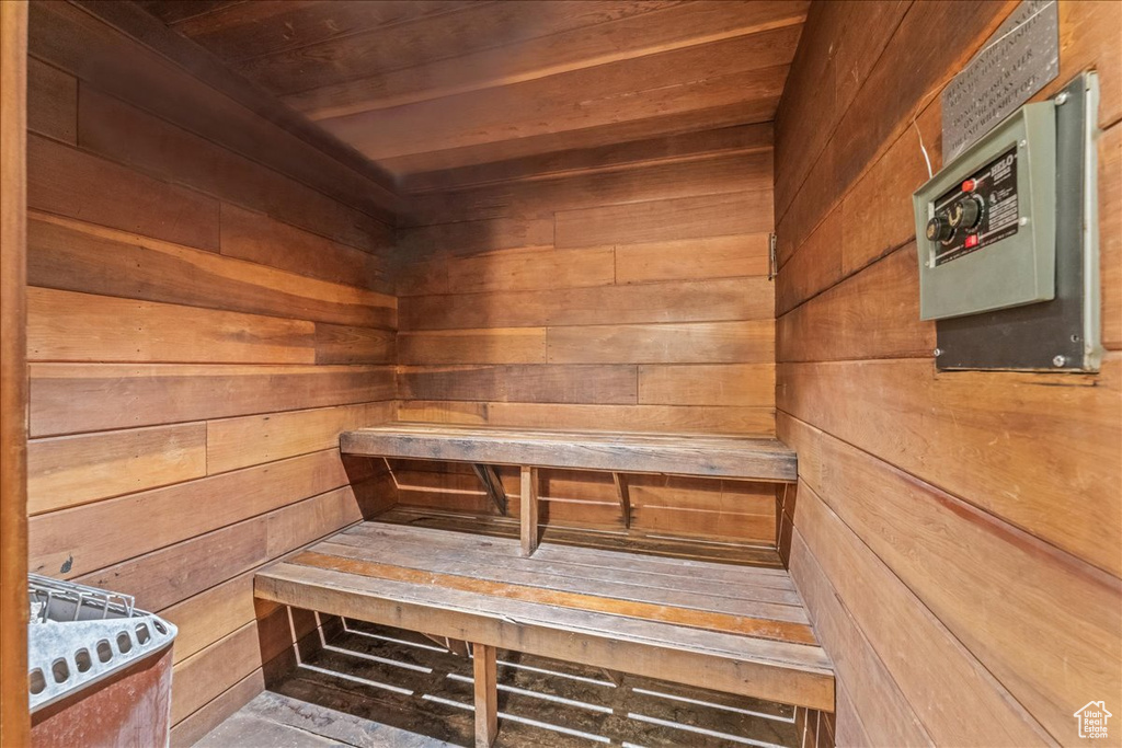 View of sauna