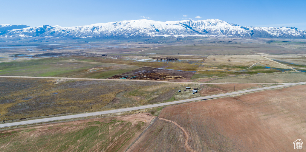 Property view of mountains featuring a rural view