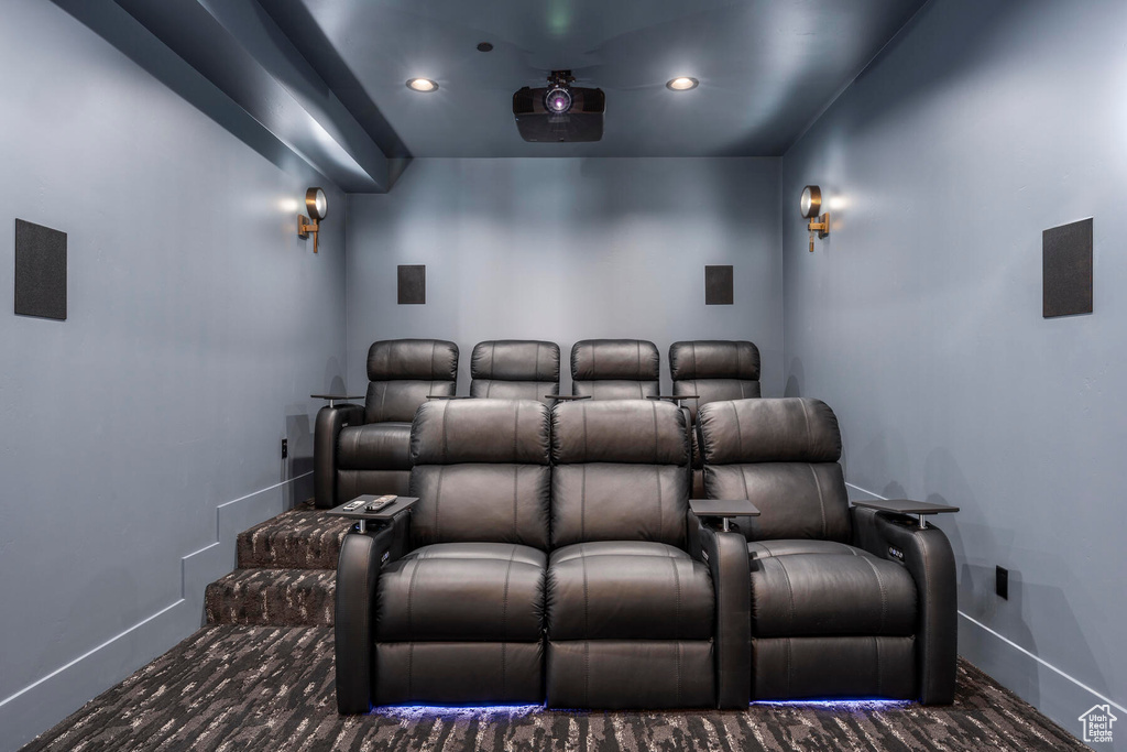 View of home theater