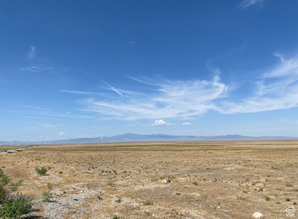 View of mountain feature with a rural view