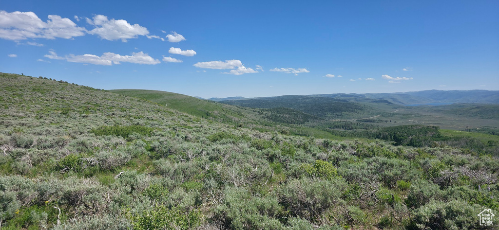 View of mountain background