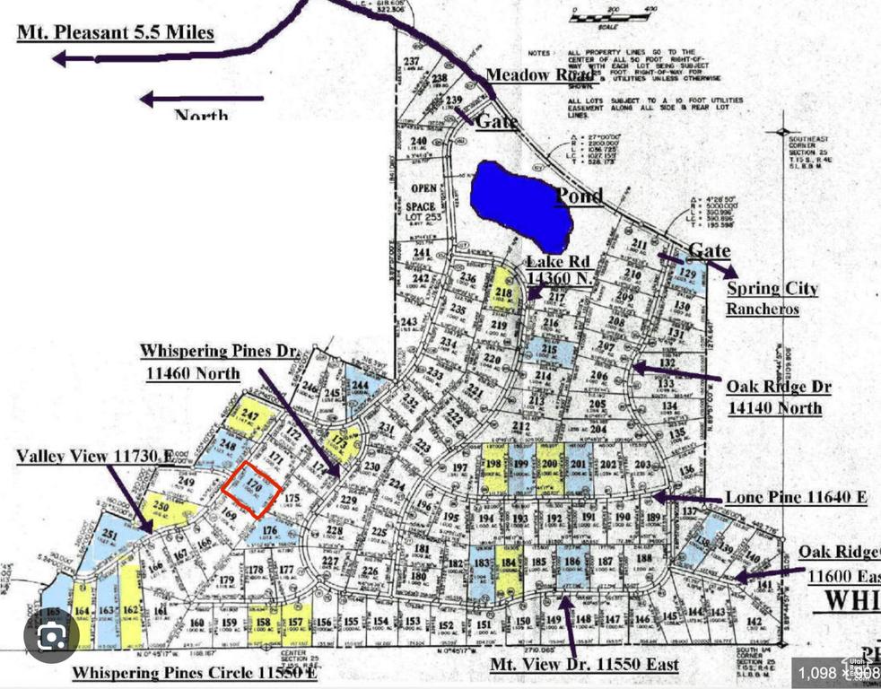 170 E WHISPERING PINES DR Mt Pleasant, UT 84647
