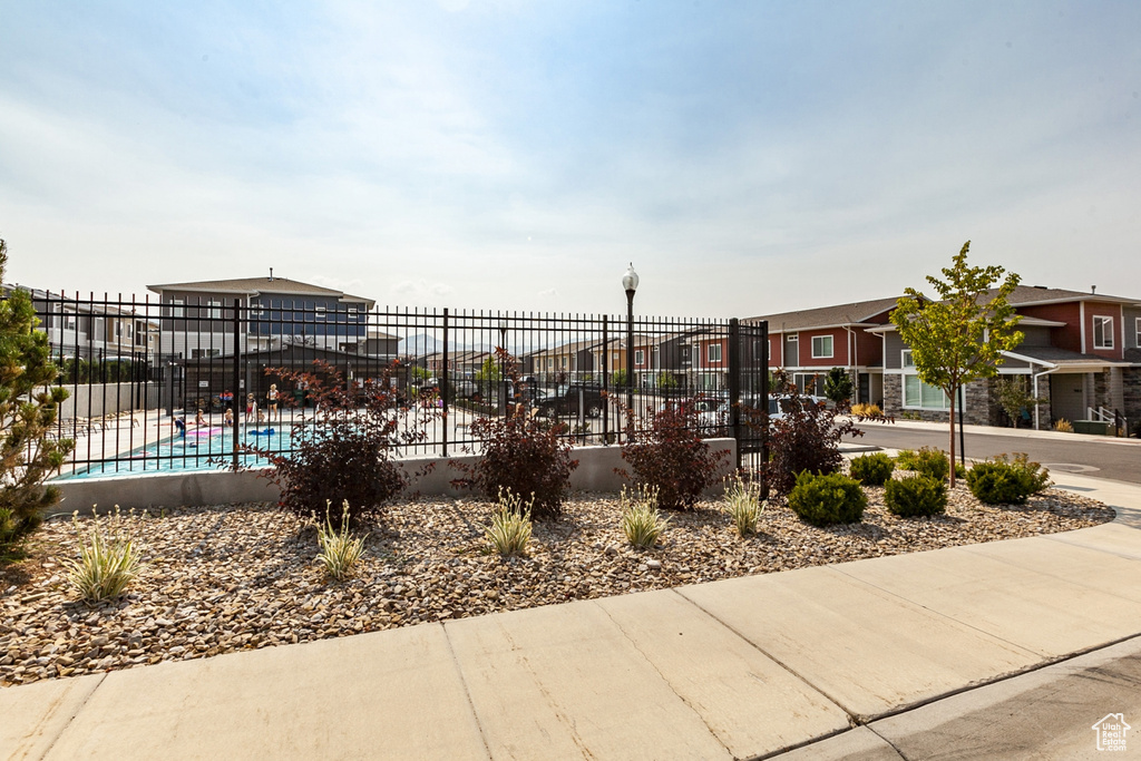 View of property's community featuring a pool