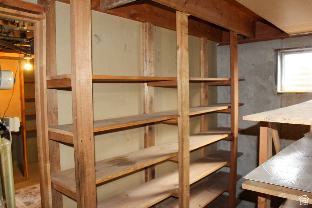 View of storage room