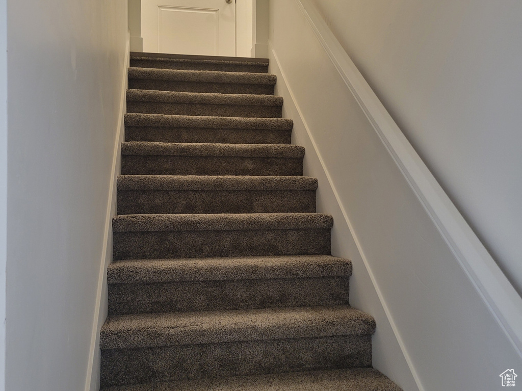 View of stairway