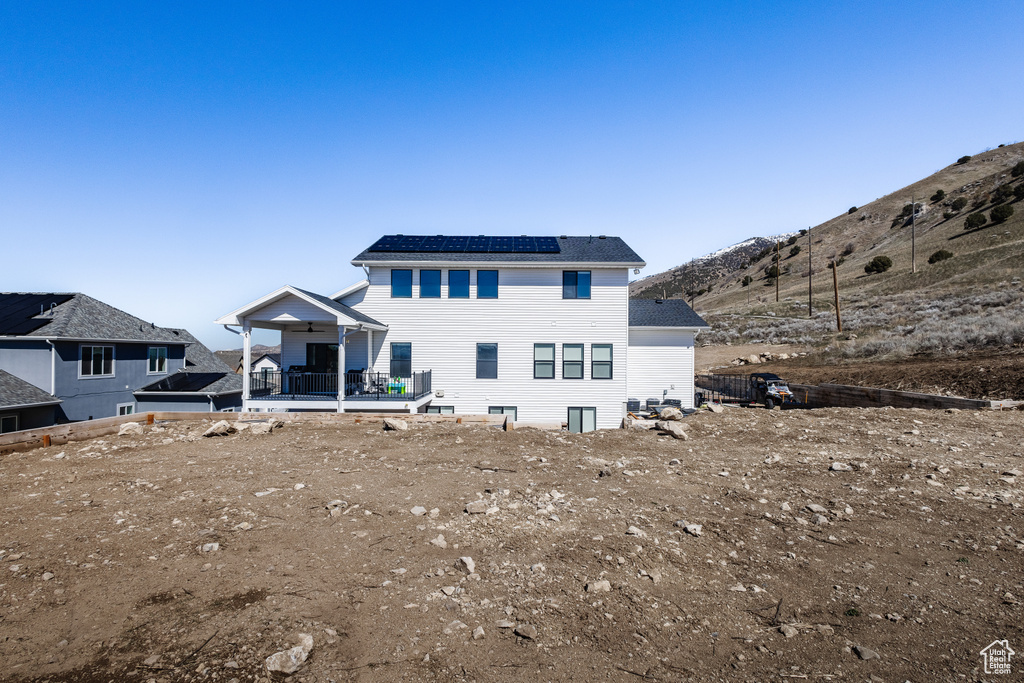 View of rear view of house