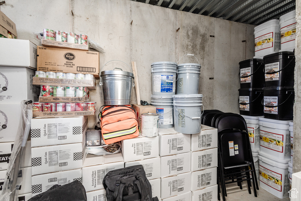 View of utility room