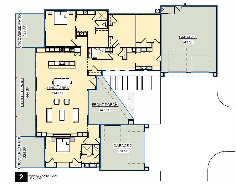View of floor plan / room layout