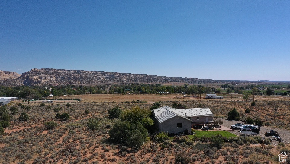 View of mountain feature featuring a rural view