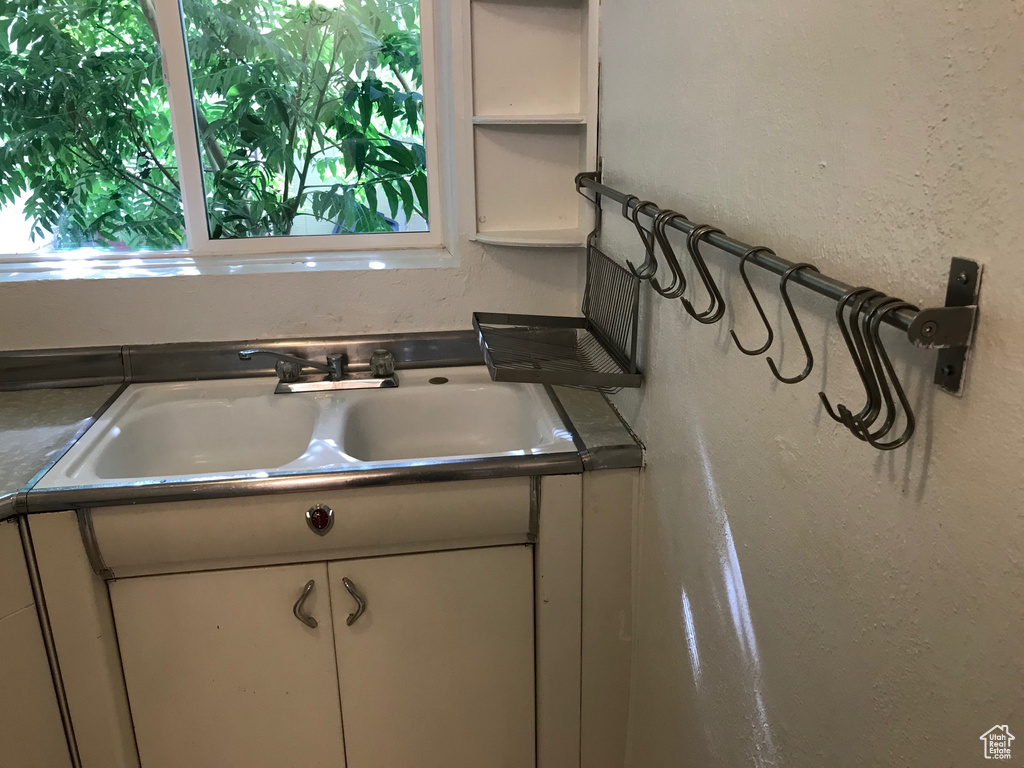 Kitchen featuring sink