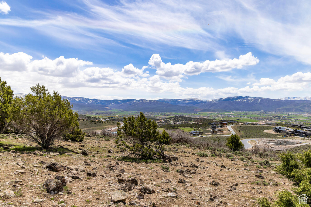 View of mountain view