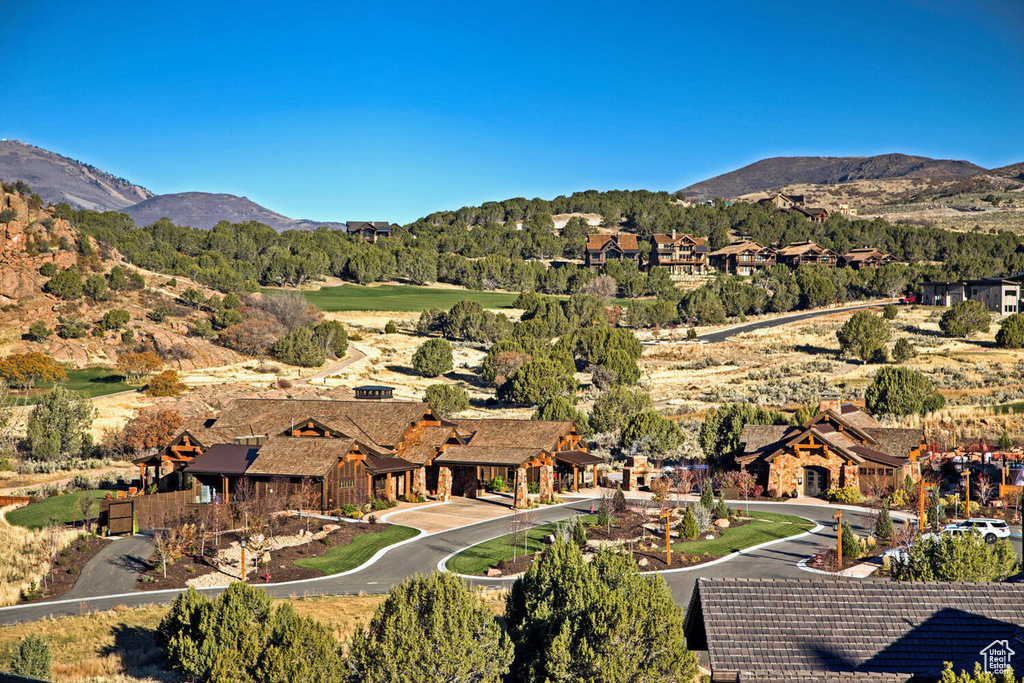 View of property view of mountains