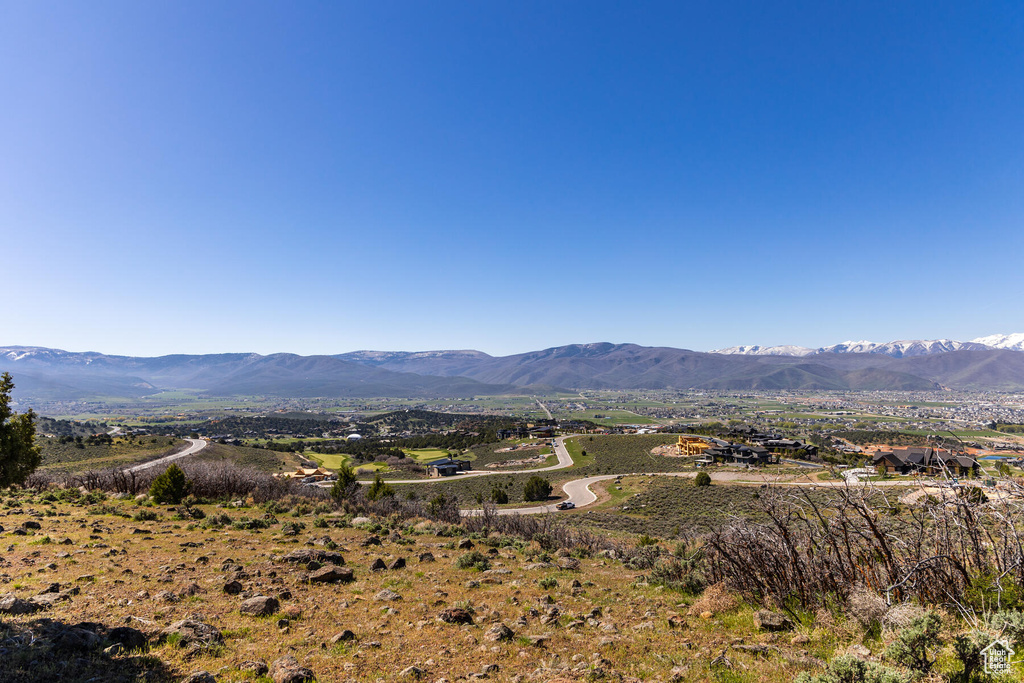 View of mountain view