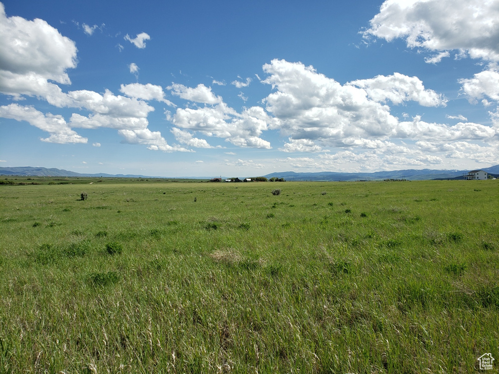 View of local wilderness with a mountain view and a rural view