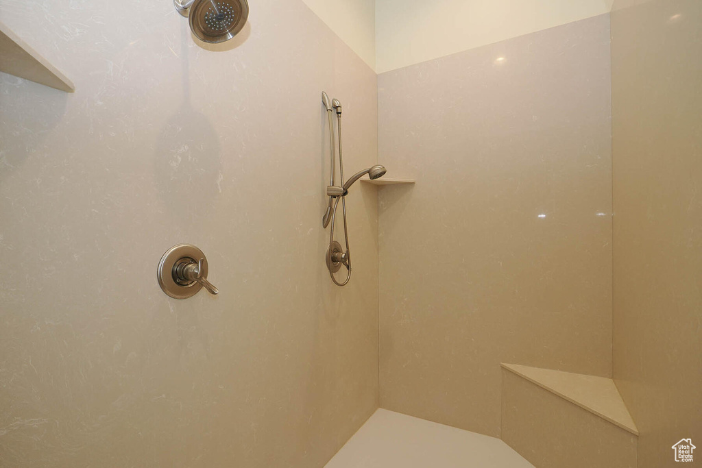 Bathroom with a shower