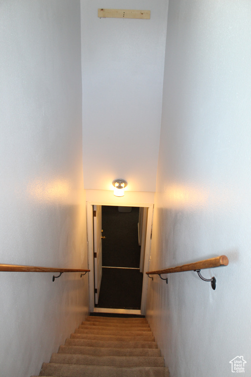 View of stairway