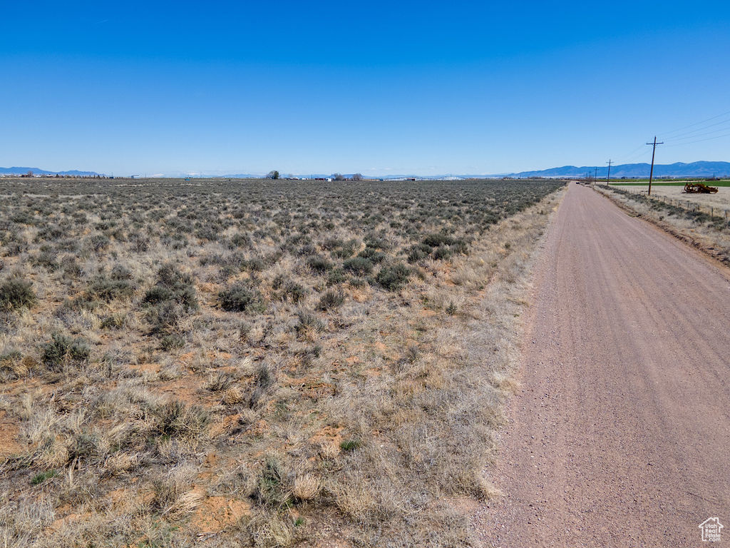 View of street featuring a rural view