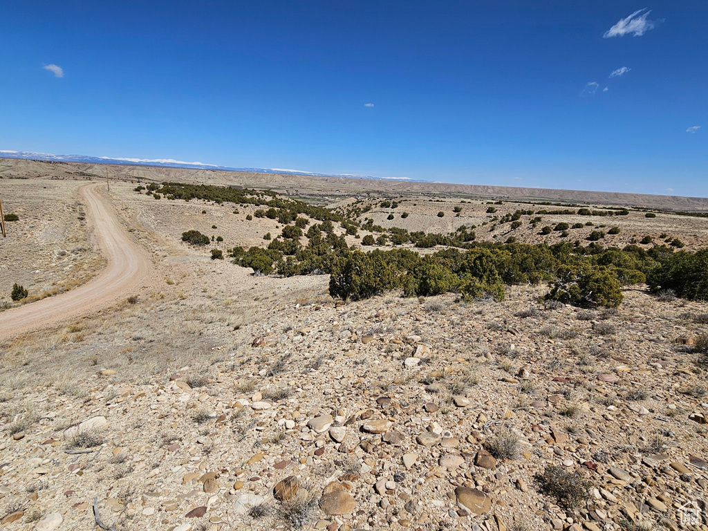 View of mountain feature featuring a rural view