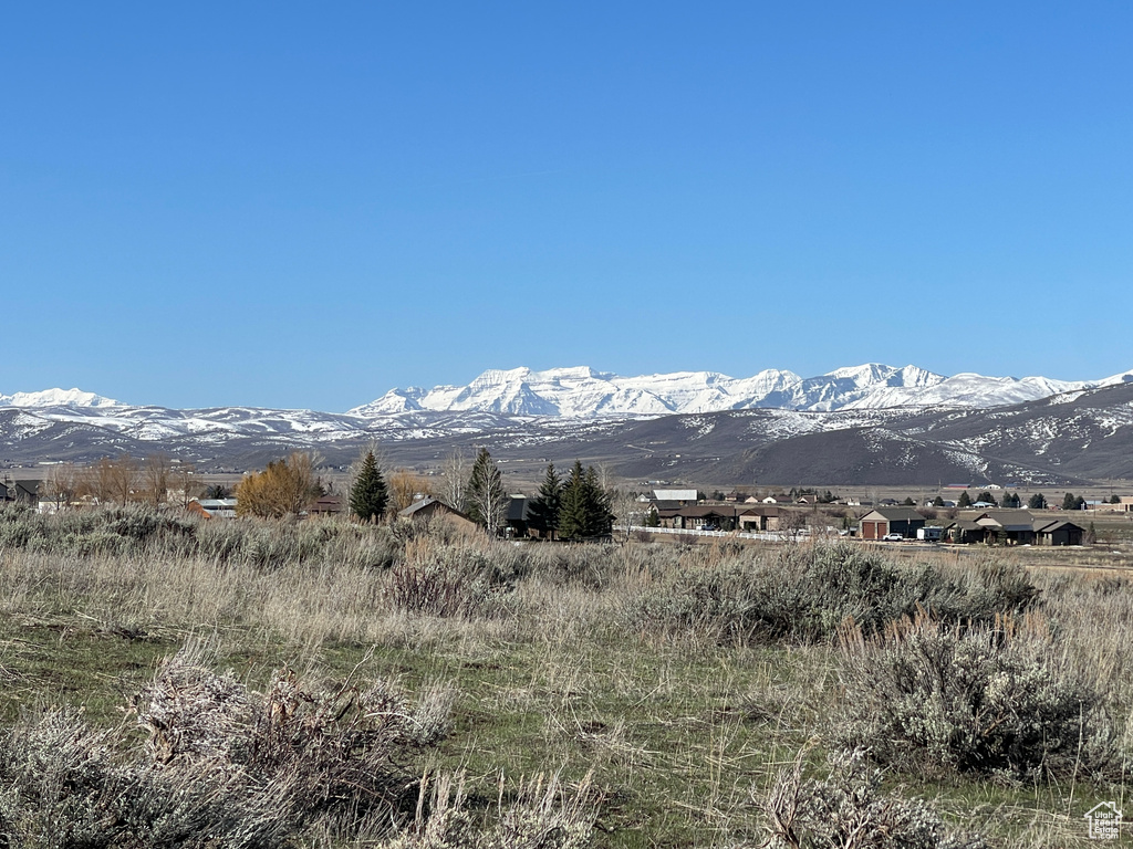 View of property view of mountains