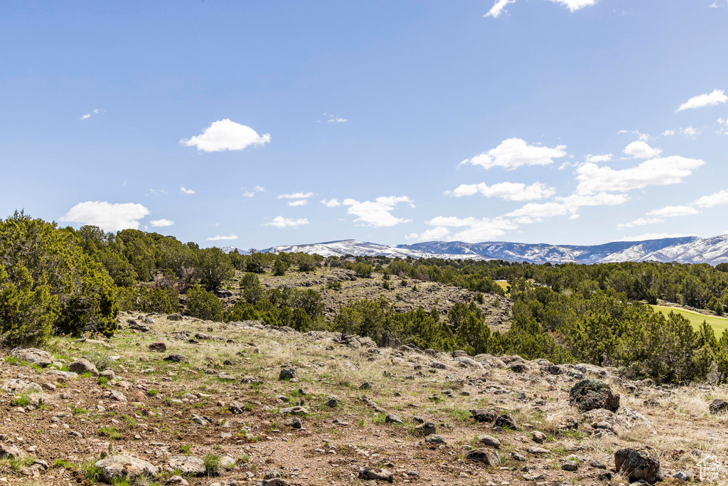 View of mountain view