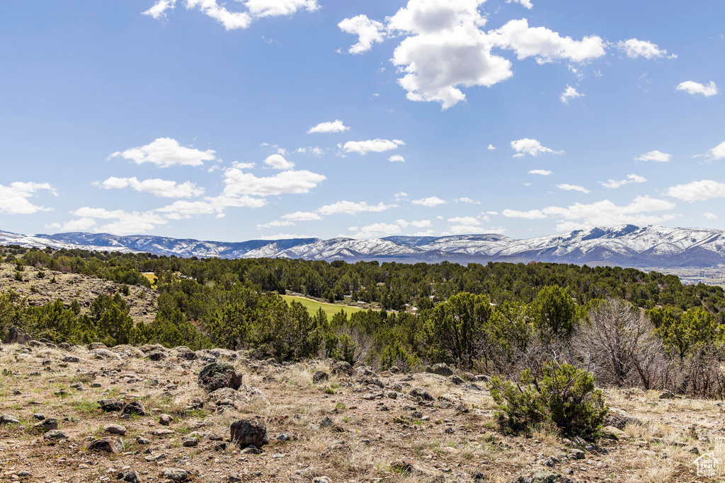 View of mountain view