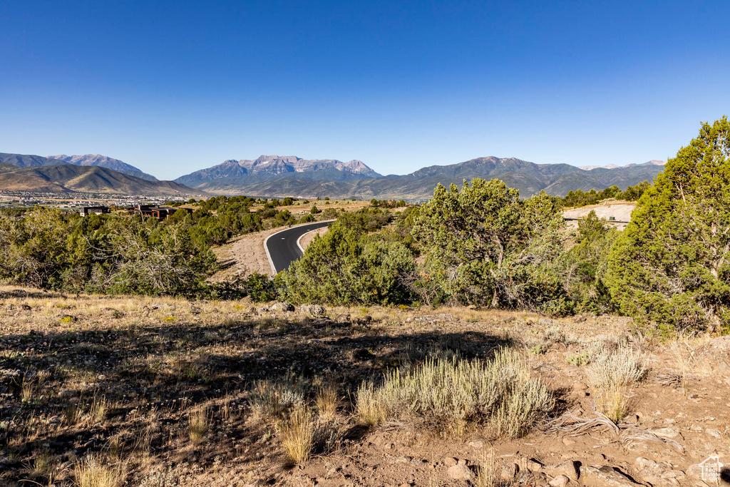 View of mountain feature