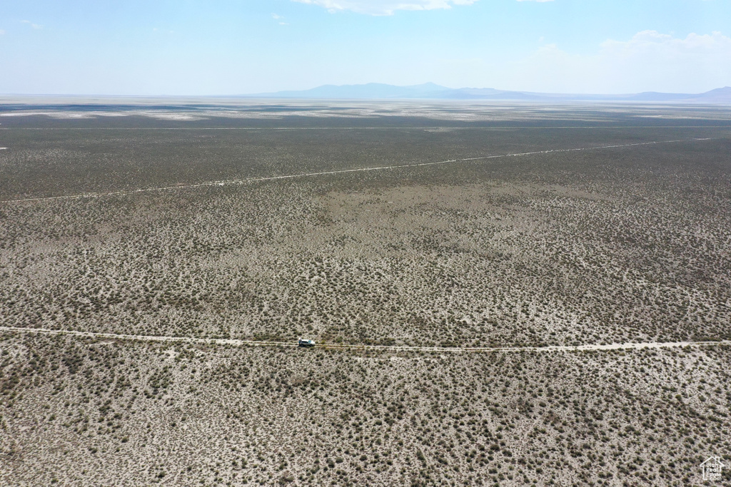 Drone / aerial view with a rural view and a mountain view