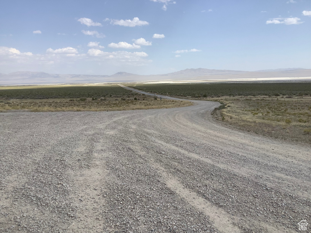 View of road featuring a mountain view