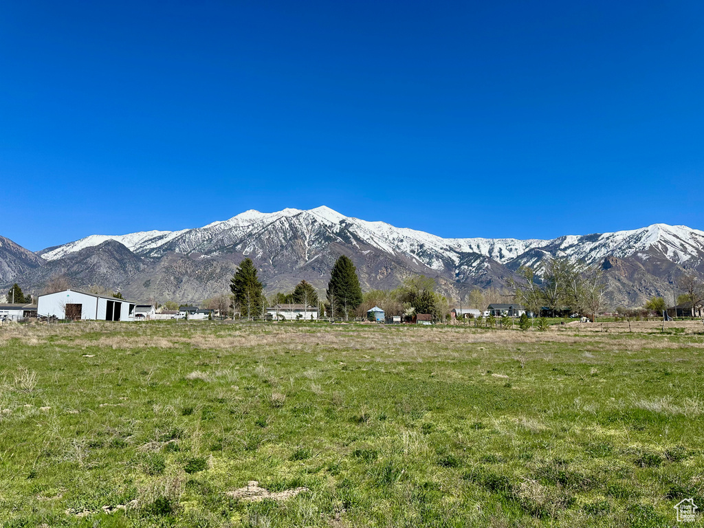 Property view of mountains featuring a rural view