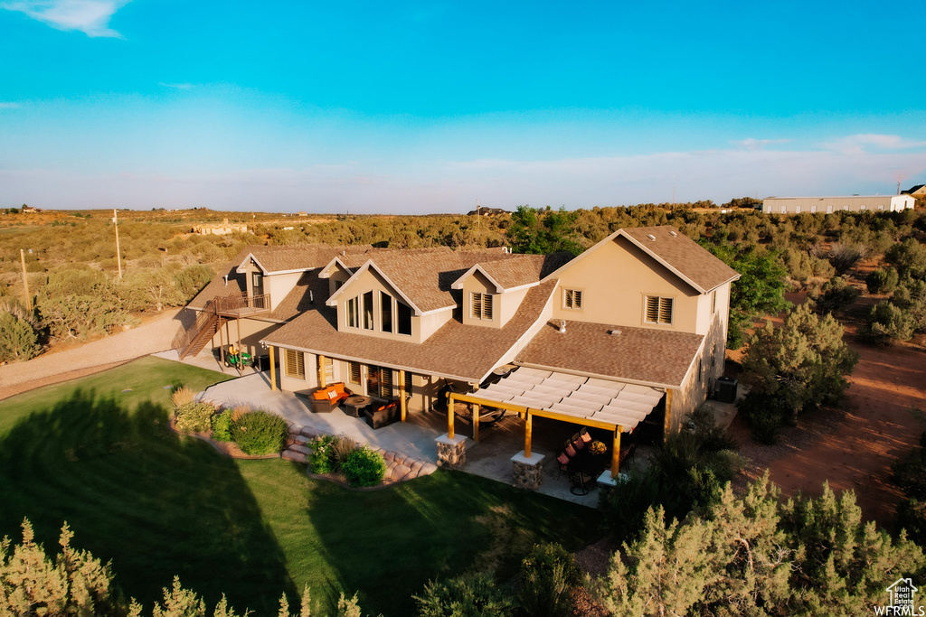 View of birds eye view of property