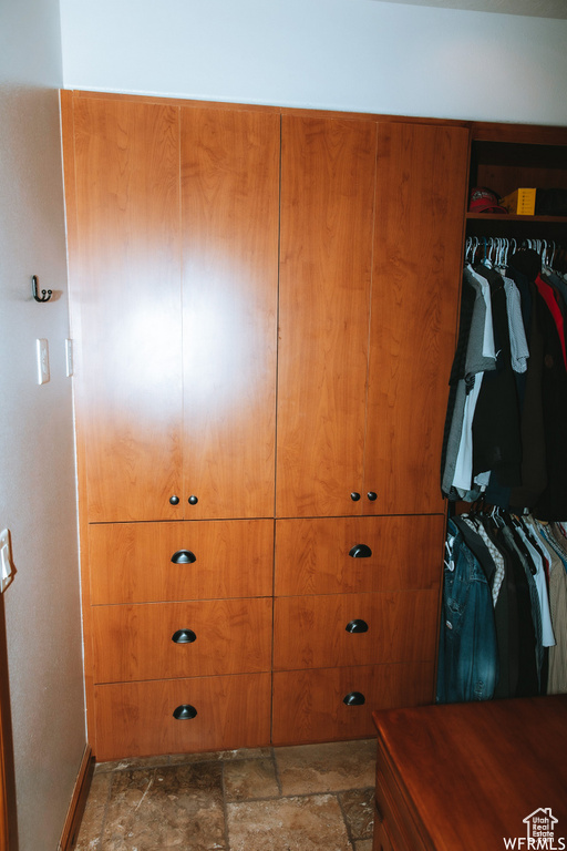 View of closet