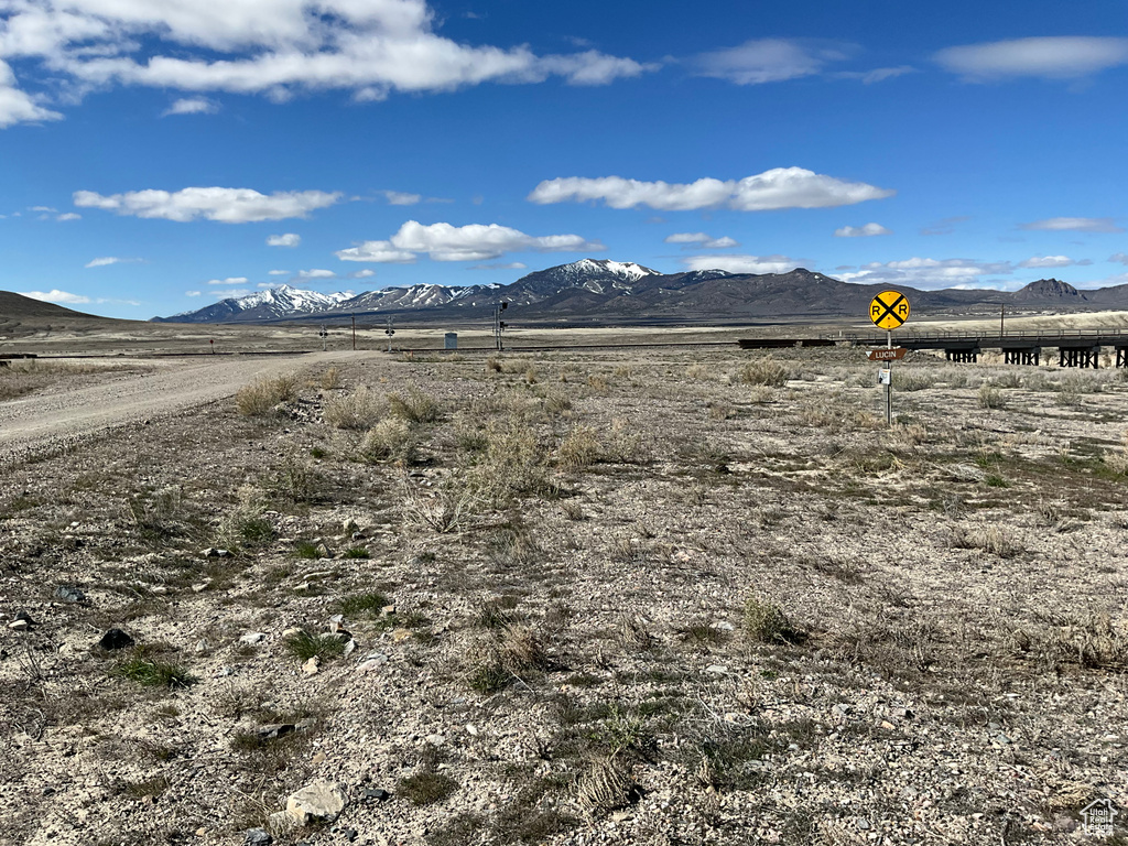 Property view of mountains featuring a rural view