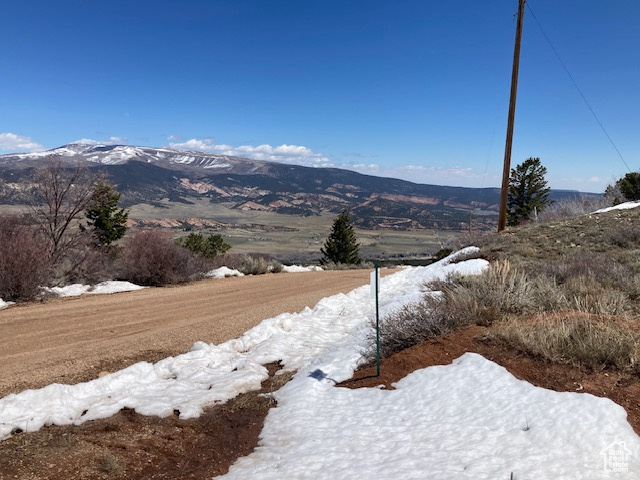 View of mountain view