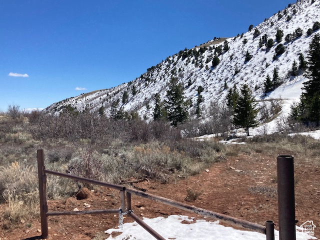 View of mountain view
