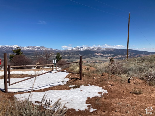 View of mountain view