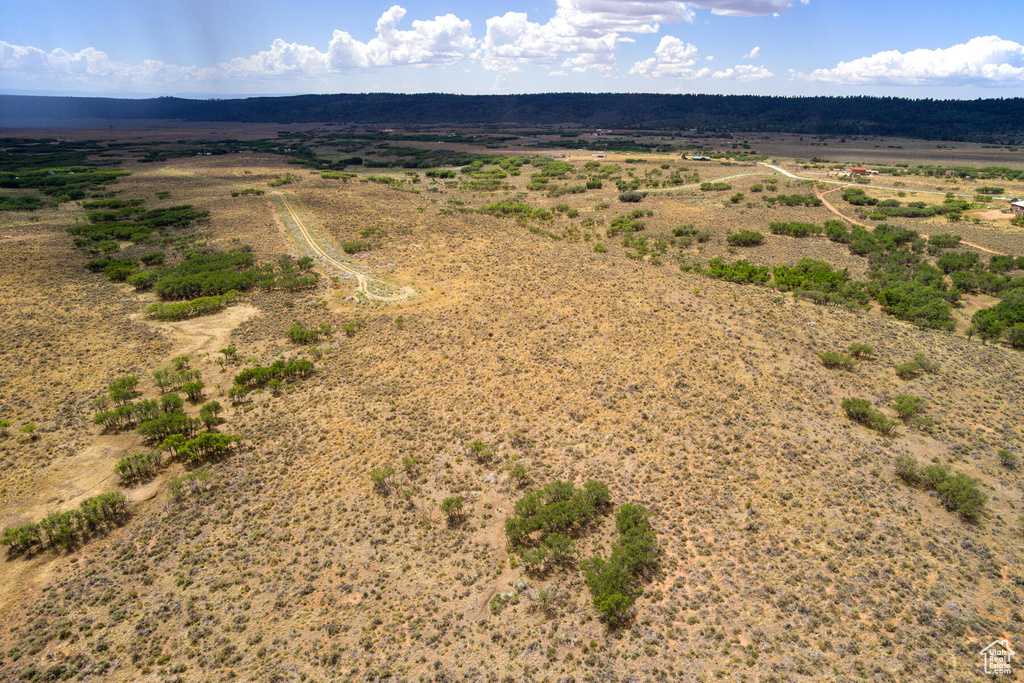 Bird's eye view featuring a rural view